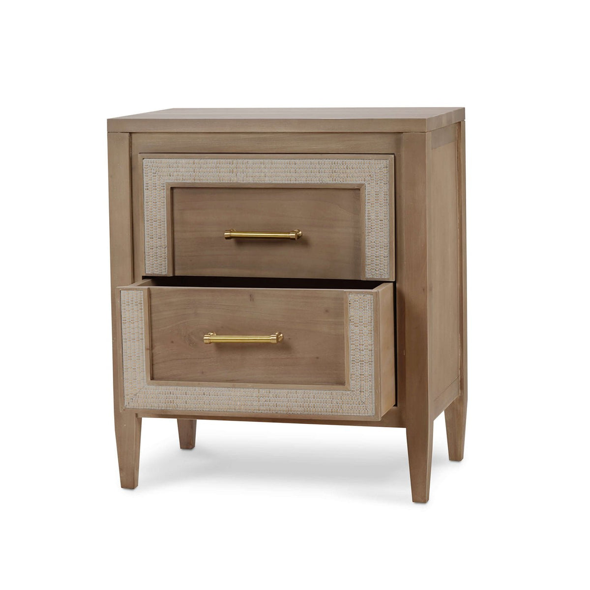 English Coastal Modern Nightstand - English Georgian America