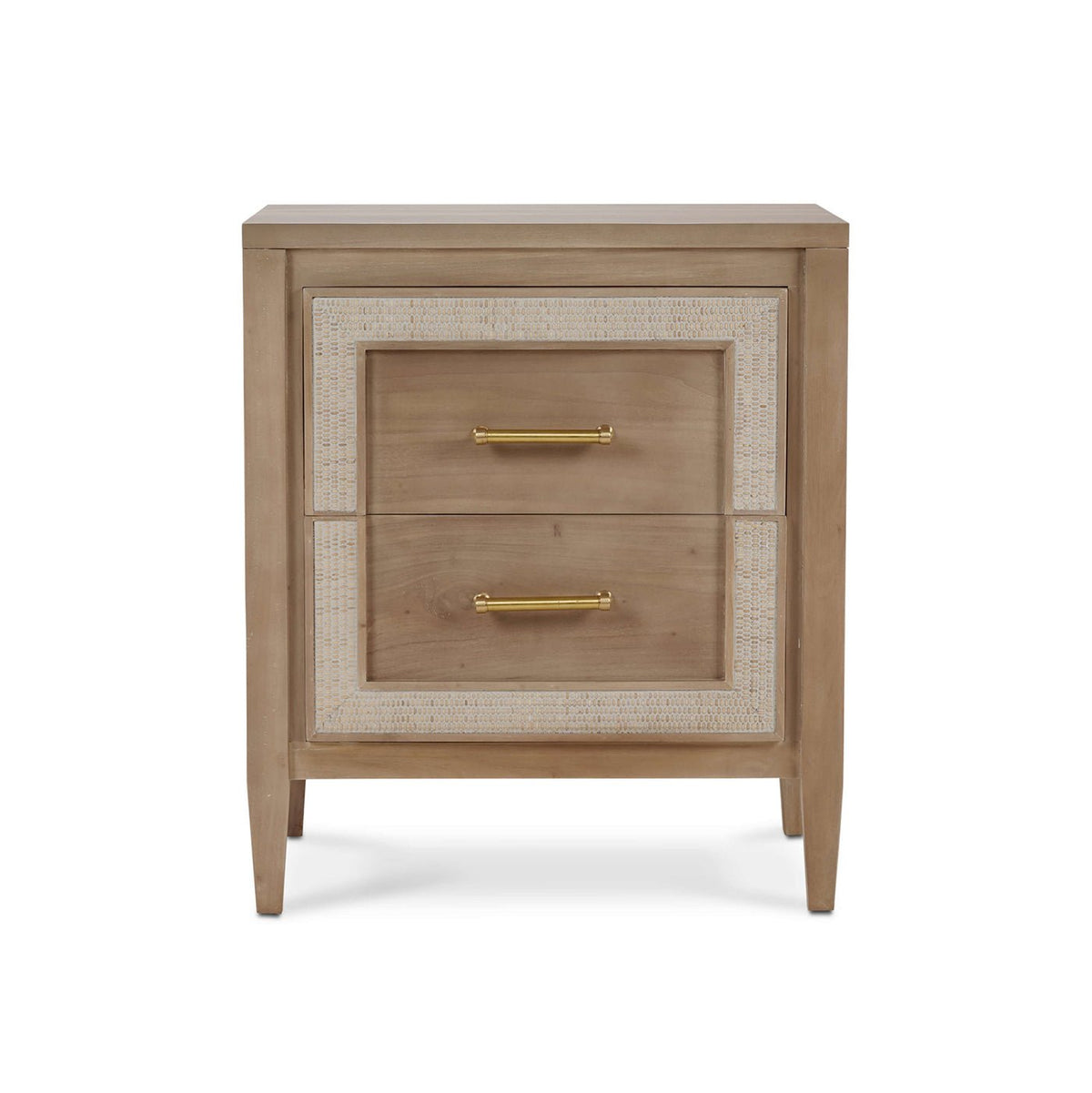 English Coastal Modern Nightstand - English Georgian America