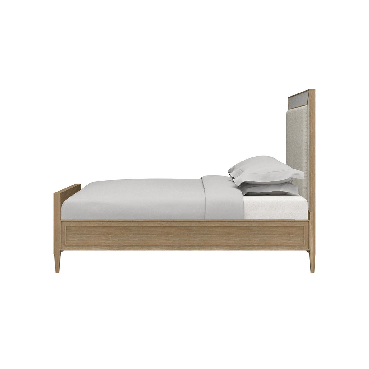 English Coastal Modern Queen Bed - English Georgian America