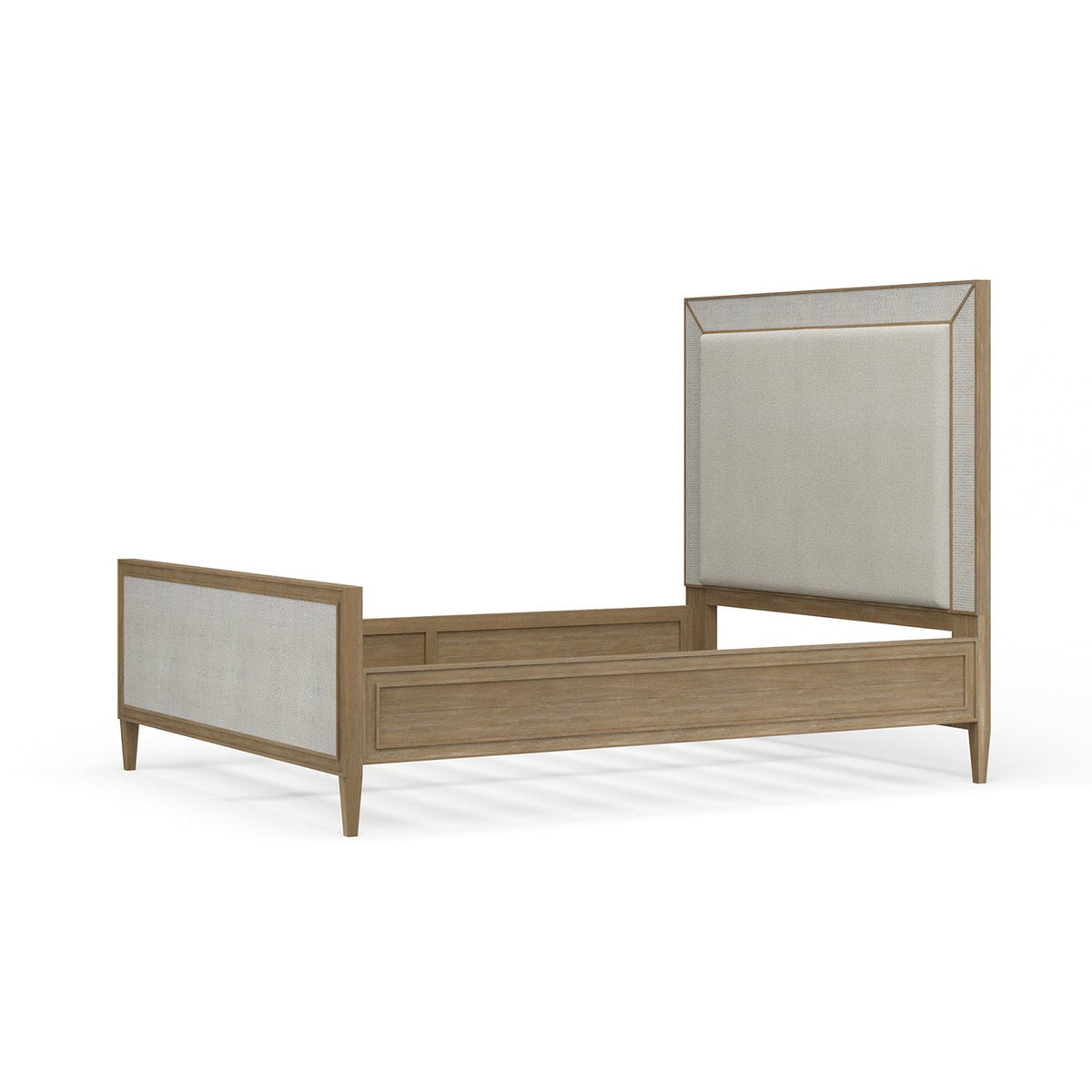 English Coastal Modern Queen Bed - English Georgian America