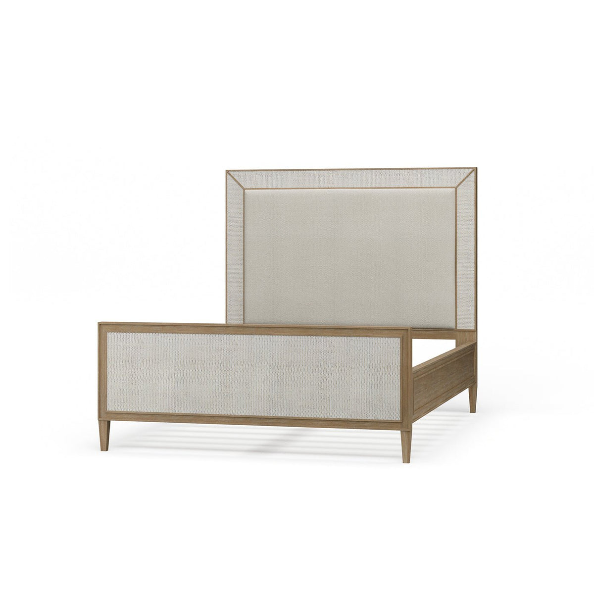 English Coastal Modern Queen Bed - English Georgian America