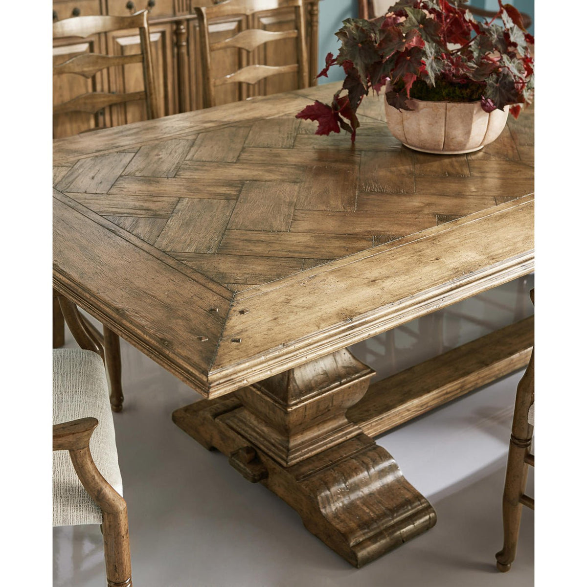 English Country Dining Table - English Georgian America