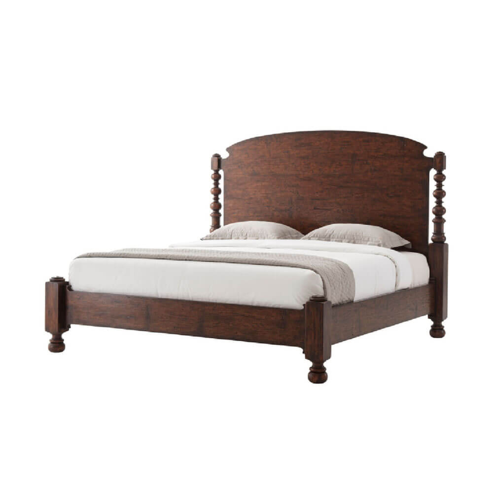 English Country King Bed - English Georgian America