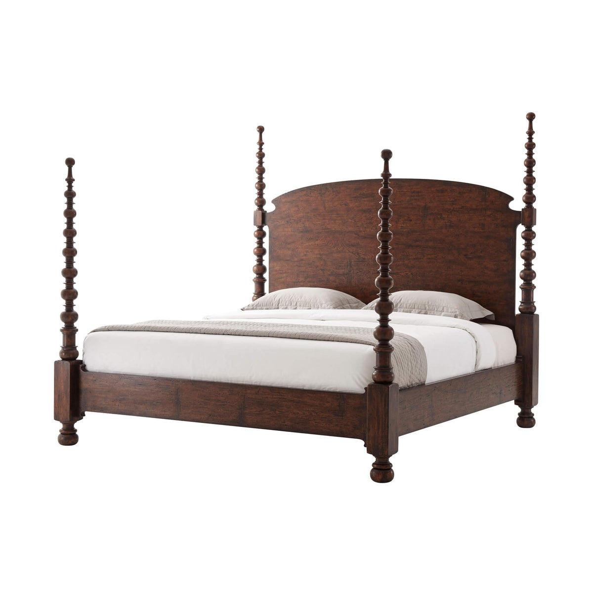 English Country King Bed - English Georgian America