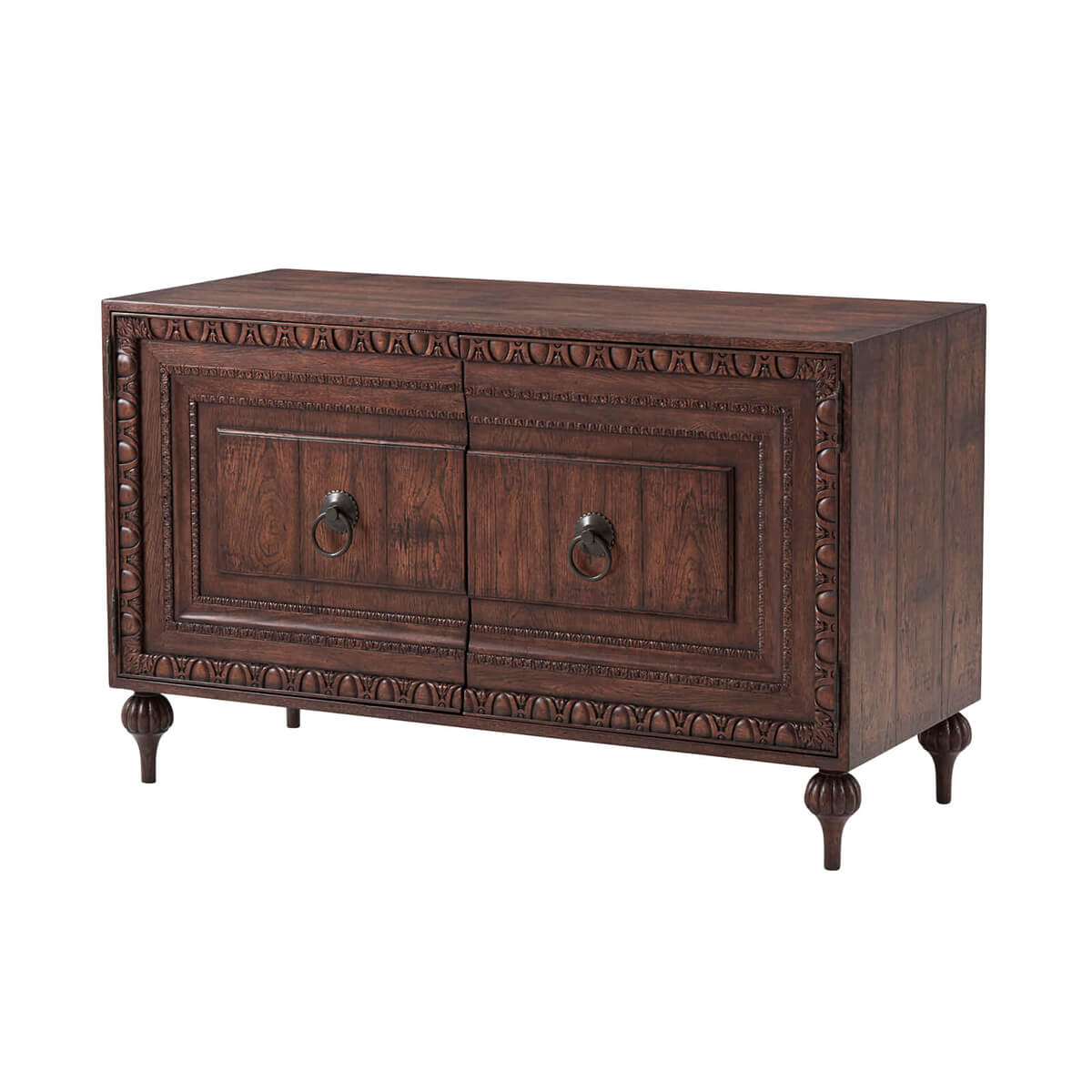 English Country Oak Cabinet - English Georgian America