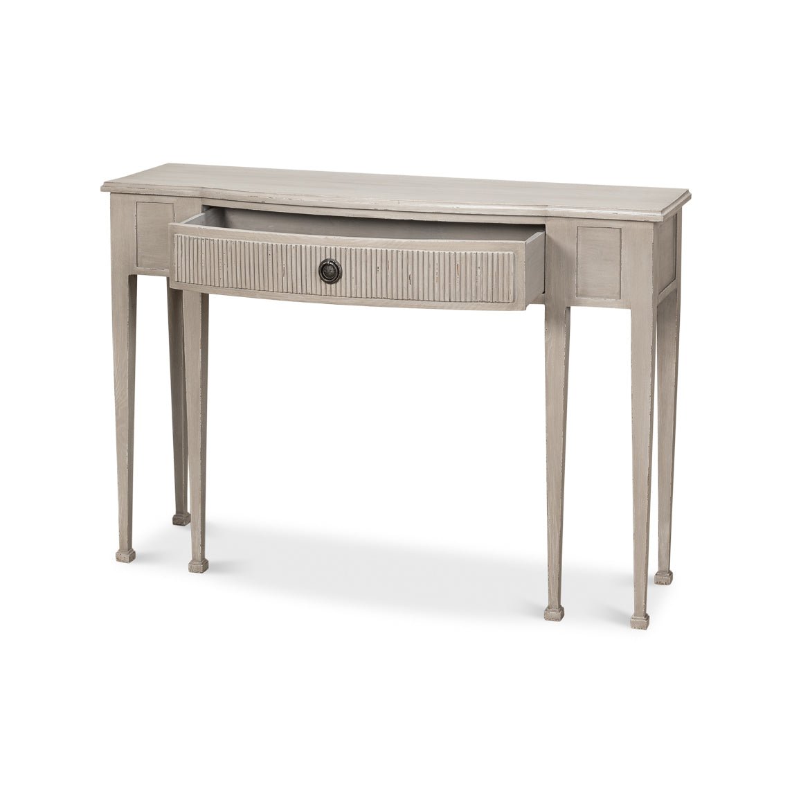 English Country Painted Console Table - English Georgian America