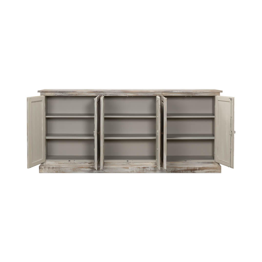 English Country Painted Sideboard - English Georgian America