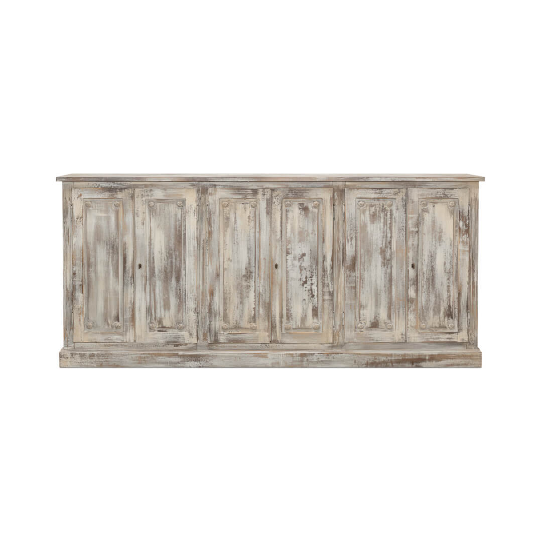 English Country Painted Sideboard - English Georgian America