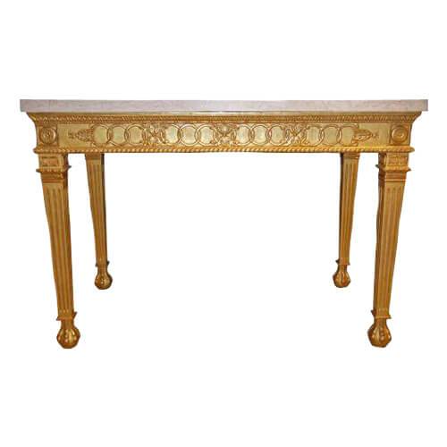 English Giltwood Console in the George II Style - English Georgian America