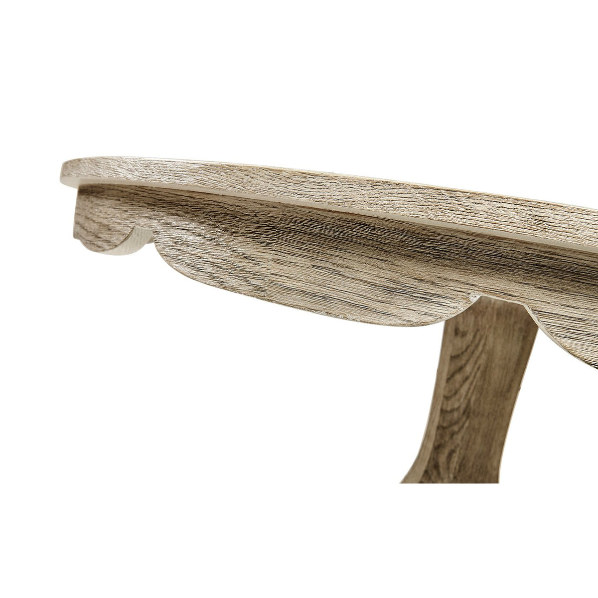 English Grayed Oak Breakfast Table - English Georgian America