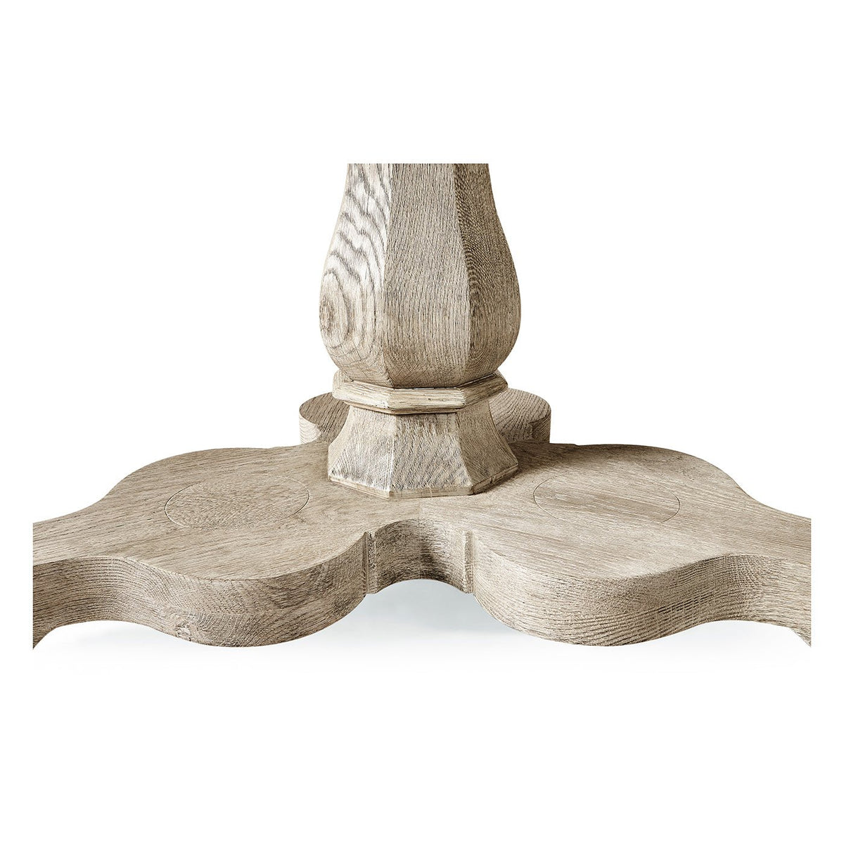 English Grayed Oak Breakfast Table - English Georgian America