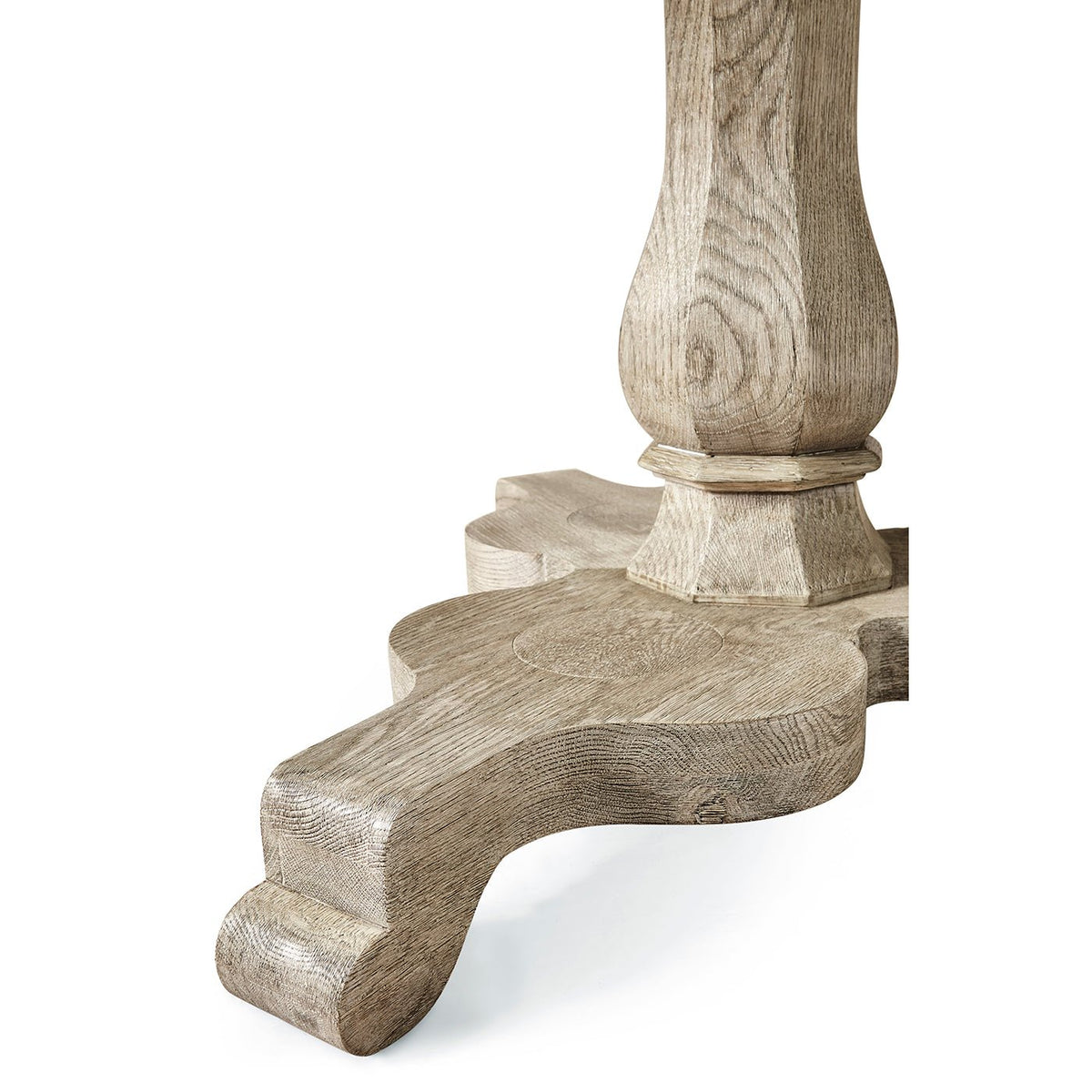 English Grayed Oak Breakfast Table - English Georgian America