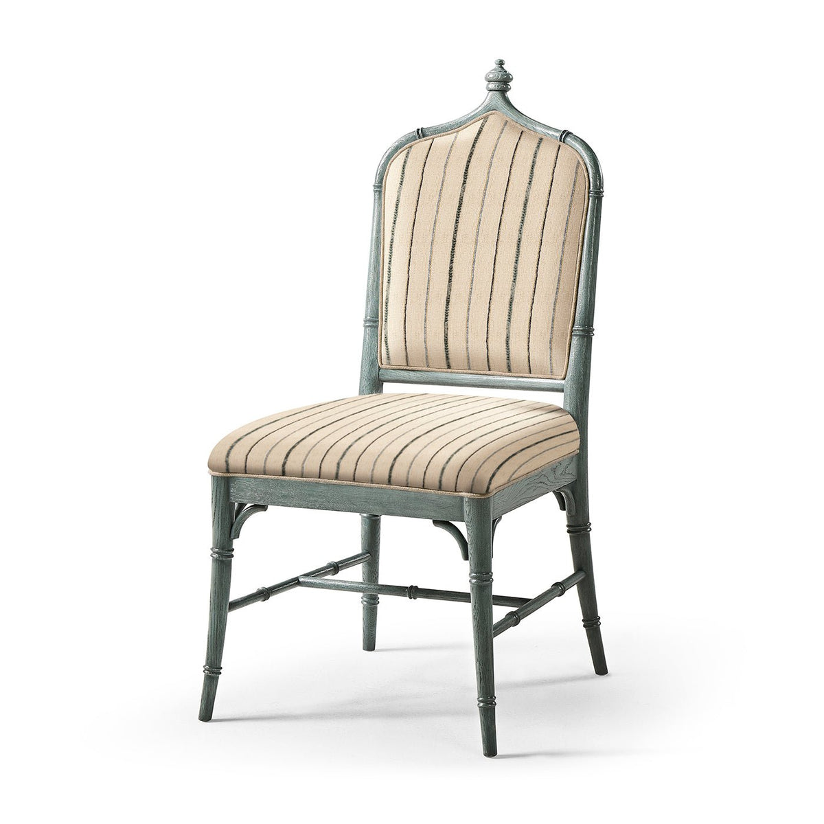 English Painted Oak Luxury Dining Chair - English Georgian America