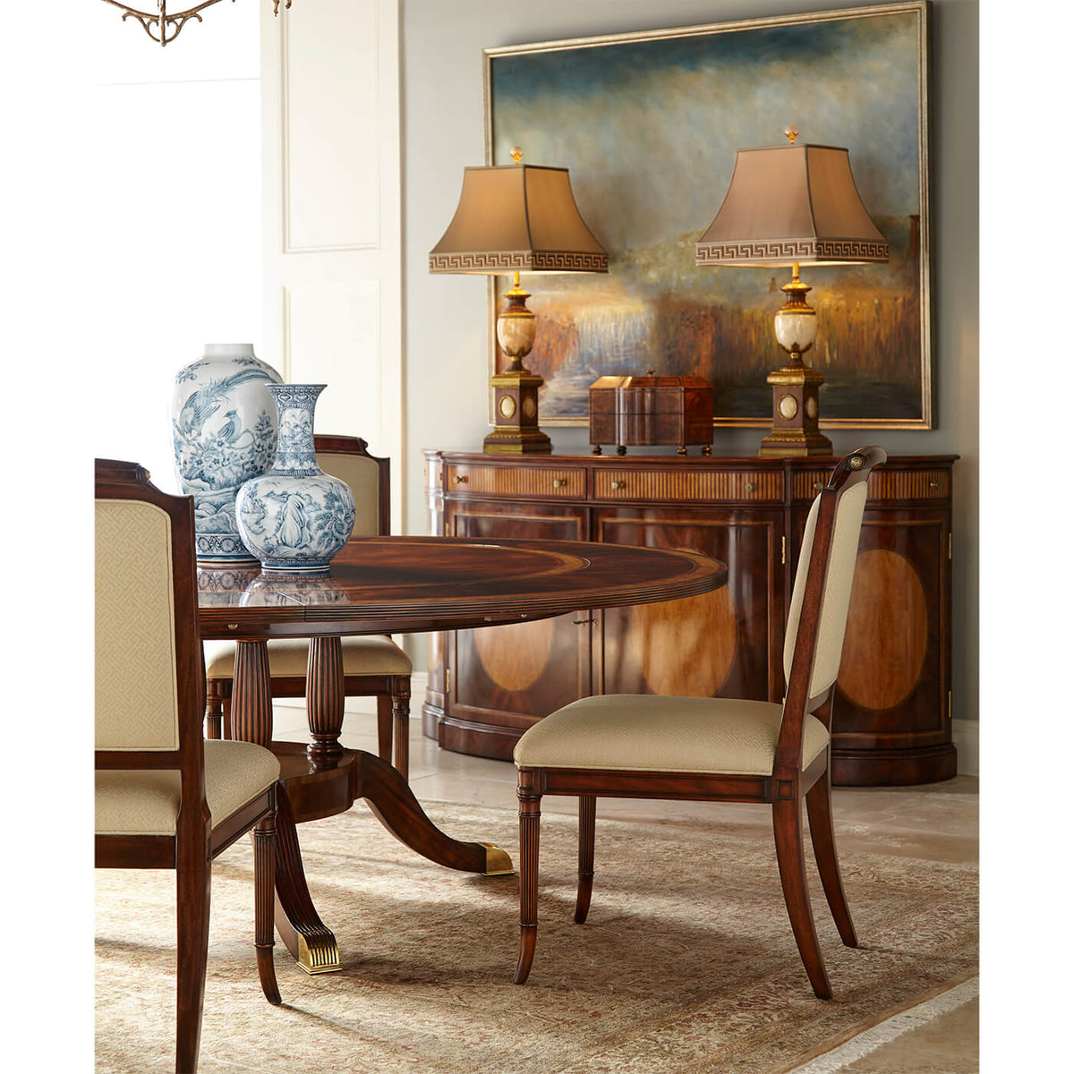 English Regency Dining Arm Chair - English Georgian America