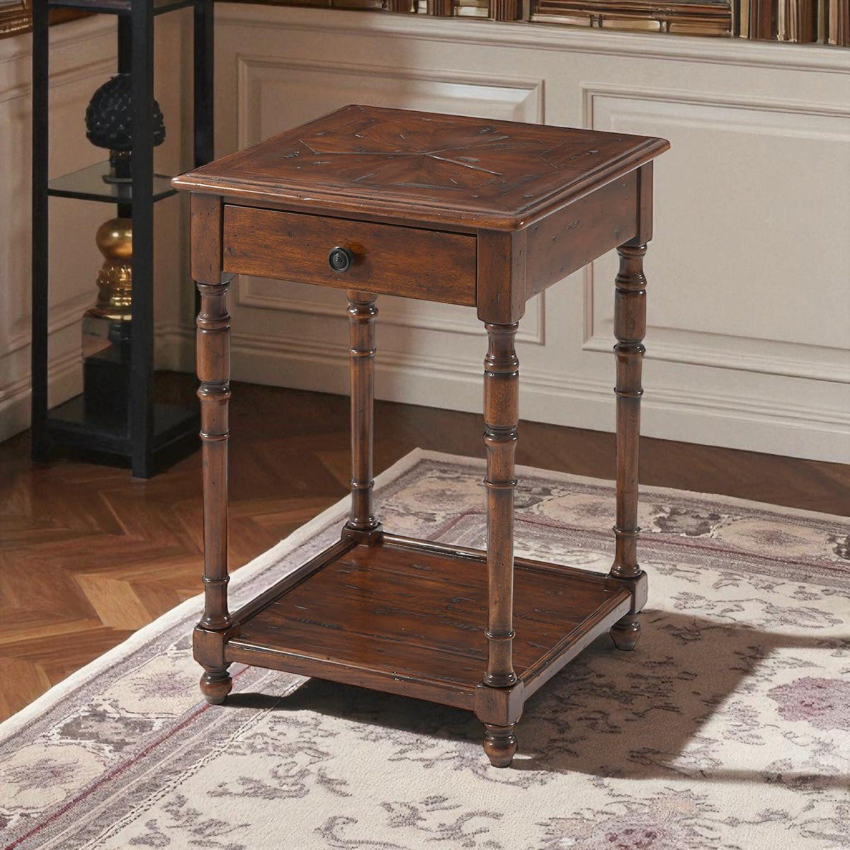 English Rustic Accent Table - English Georgian America