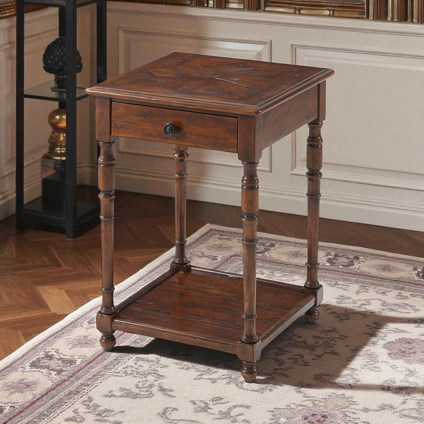 English Rustic Accent Table - English Georgian America
