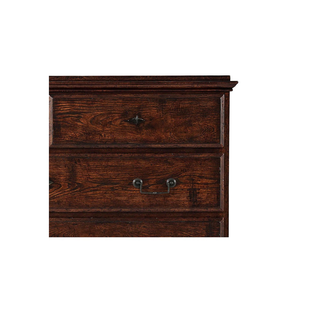 English Rustic Chest Of Drawers - English Georgian America