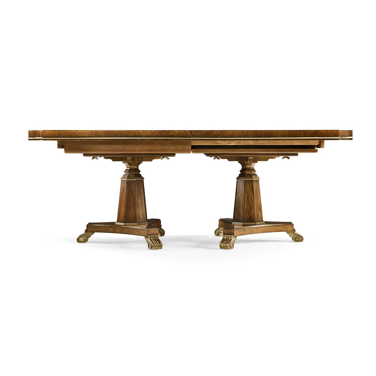 English Traditional Extension Dining Table - English Georgian America