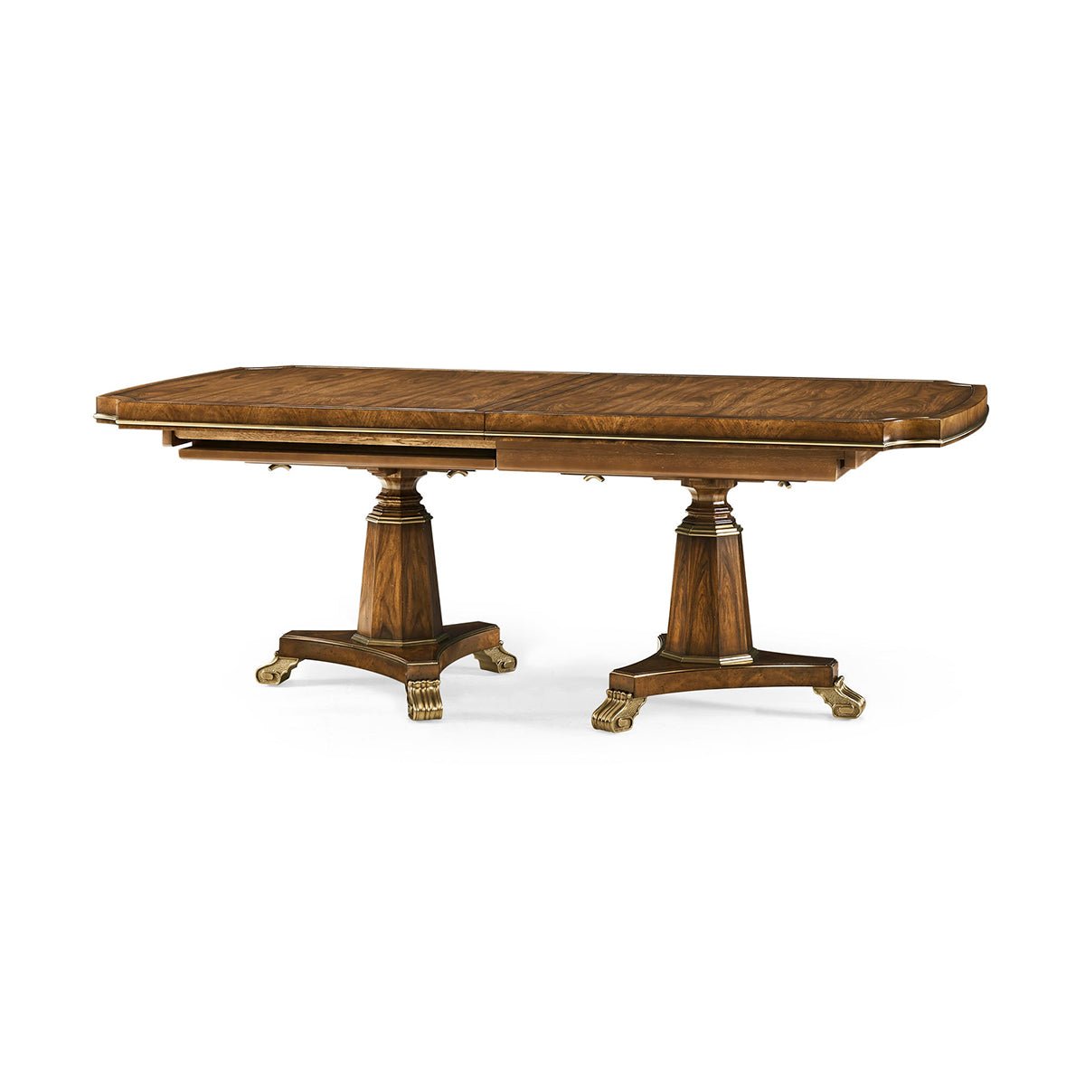English Traditional Extension Dining Table - English Georgian America