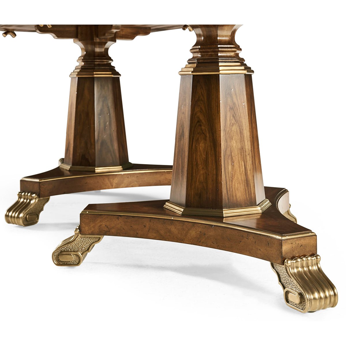 English Traditional Extension Dining Table - English Georgian America