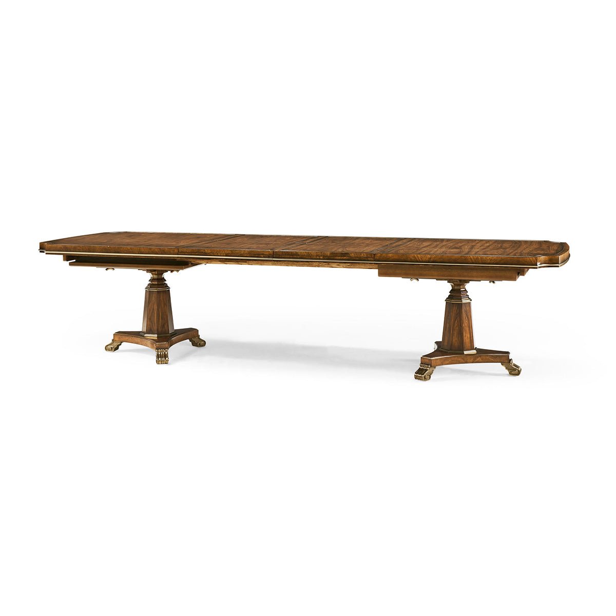 English Traditional Extension Dining Table - English Georgian America