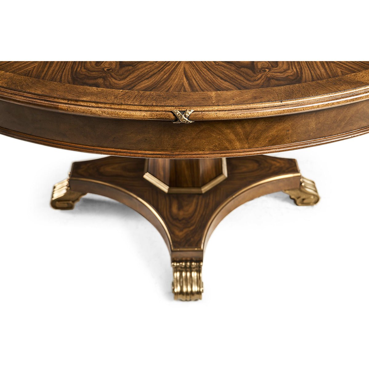 English Traditional Round Dining Table - English Georgian America
