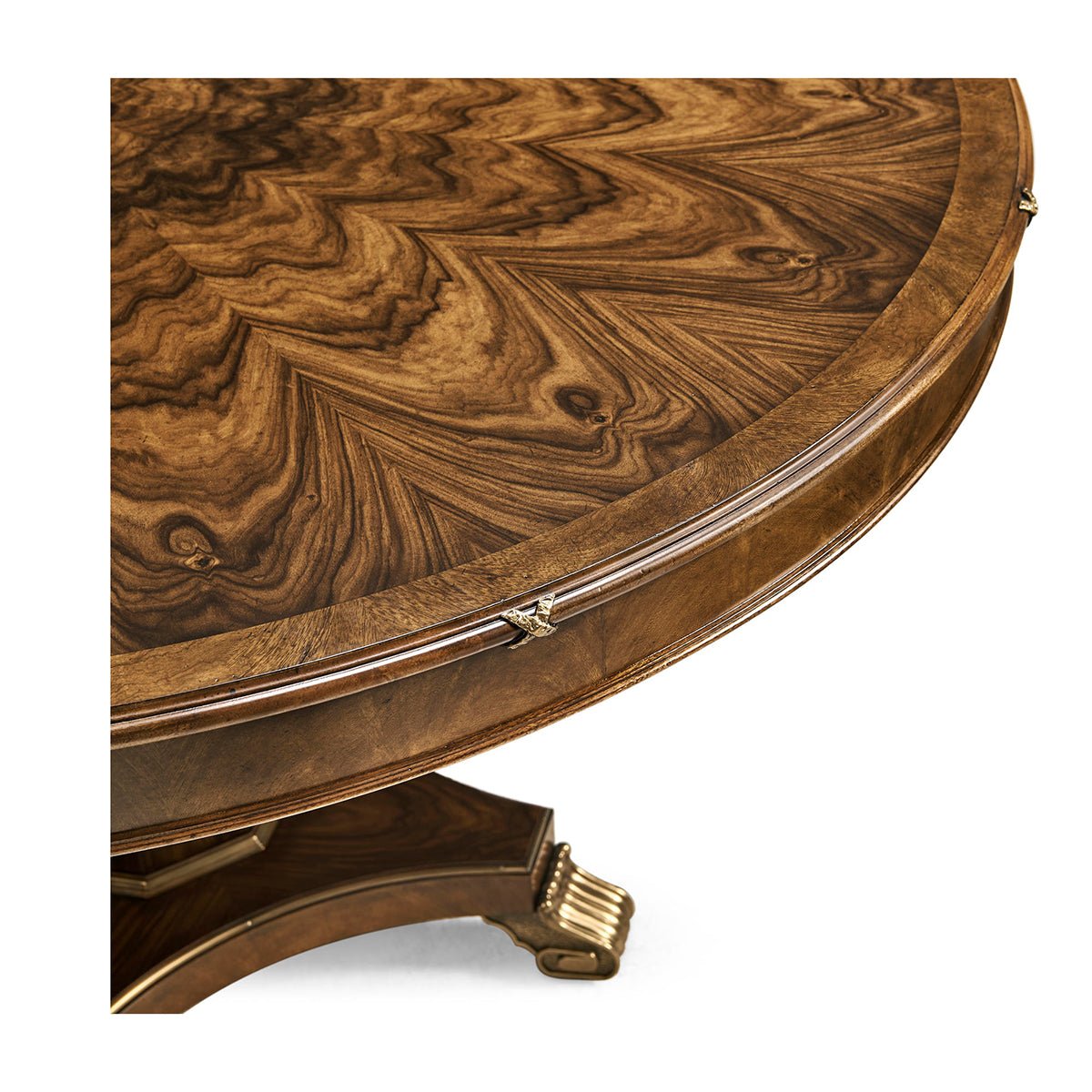 English Traditional Round Dining Table - English Georgian America