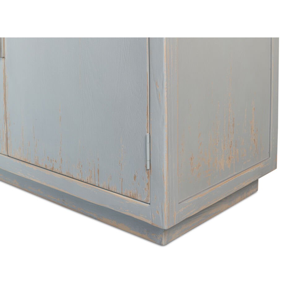 Eros Blue Painted Sideboard - English Georgian America