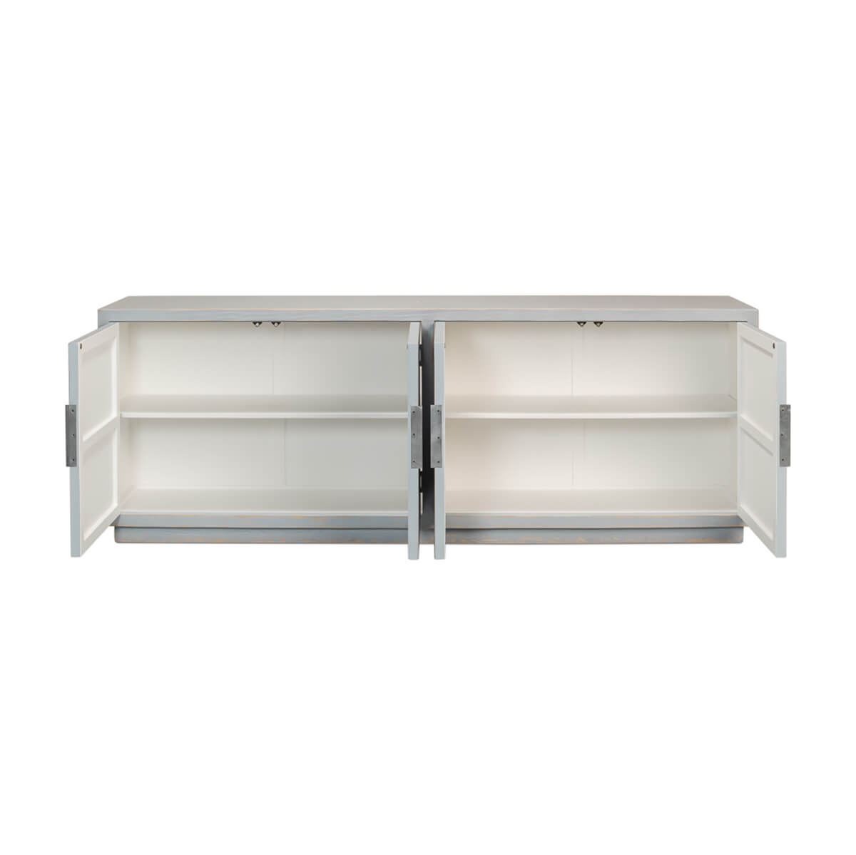 Eros Blue Painted Sideboard - English Georgian America