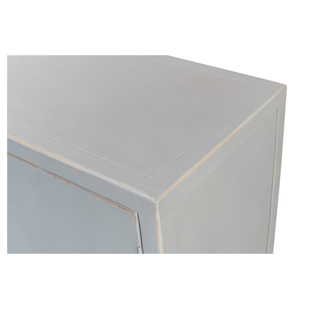 Eros Blue Painted Sideboard - English Georgian America