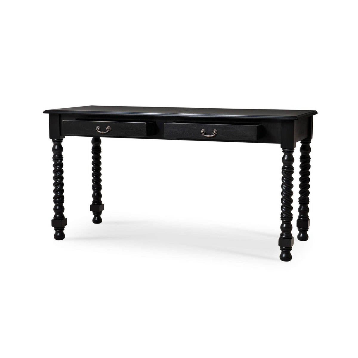 European Black Rustic Desk - English Georgian America