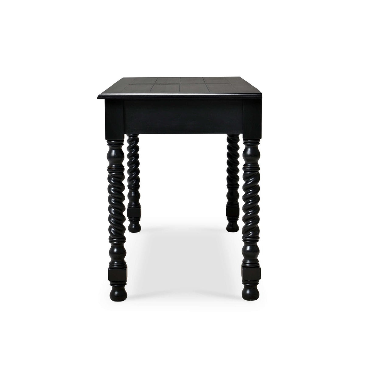 European Black Rustic Desk - English Georgian America