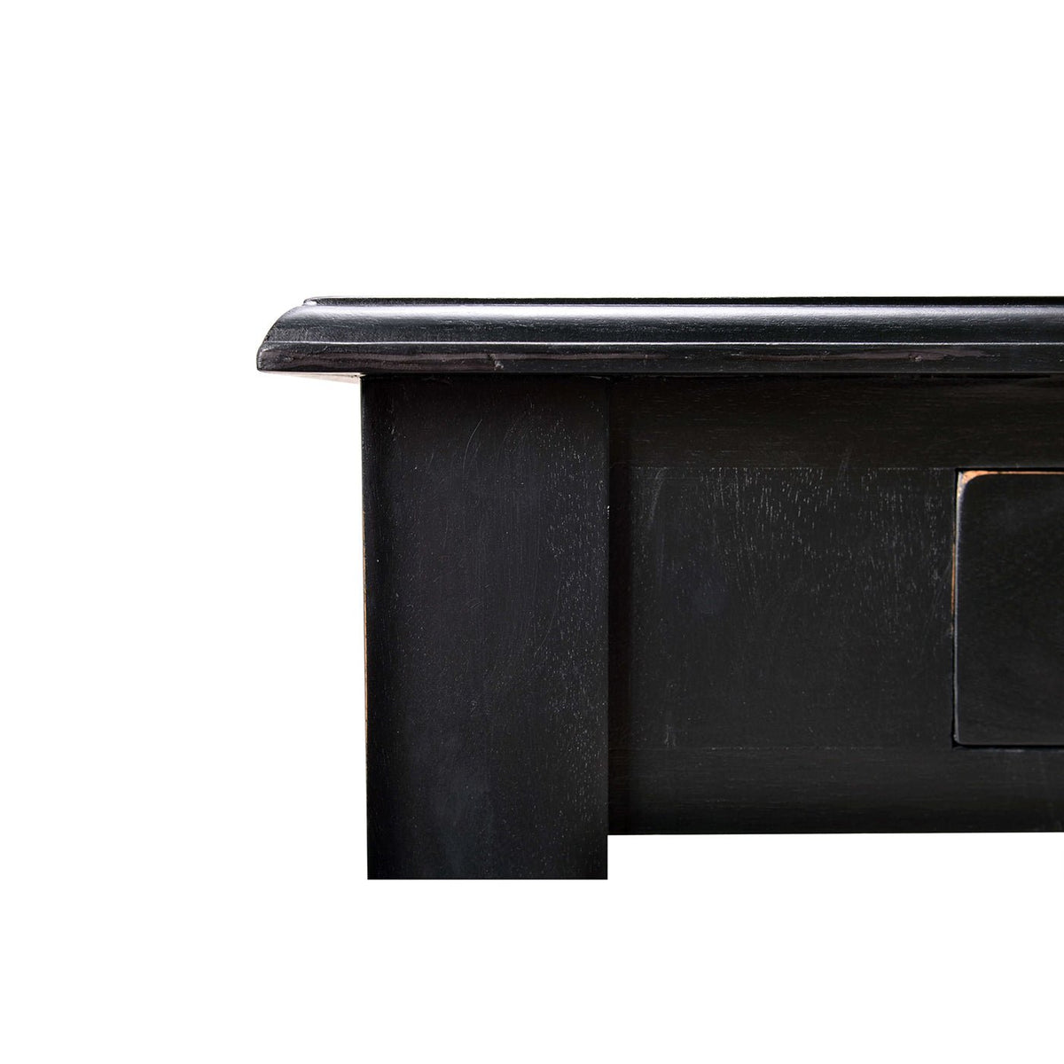 European Black Rustic Desk - English Georgian America