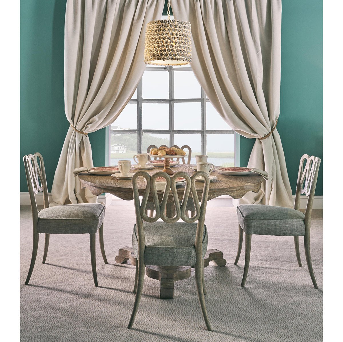 European Modern Dining Chair - English Georgian America