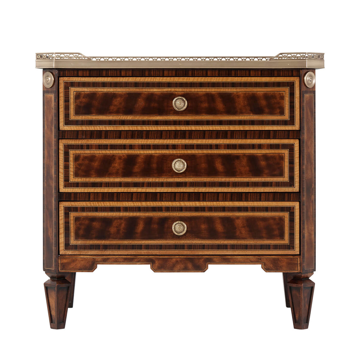 European Neo Classic Nightstand - English Georgian America
