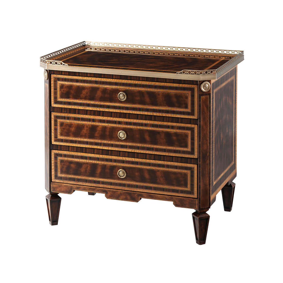 European Neo Classic Nightstand - English Georgian America