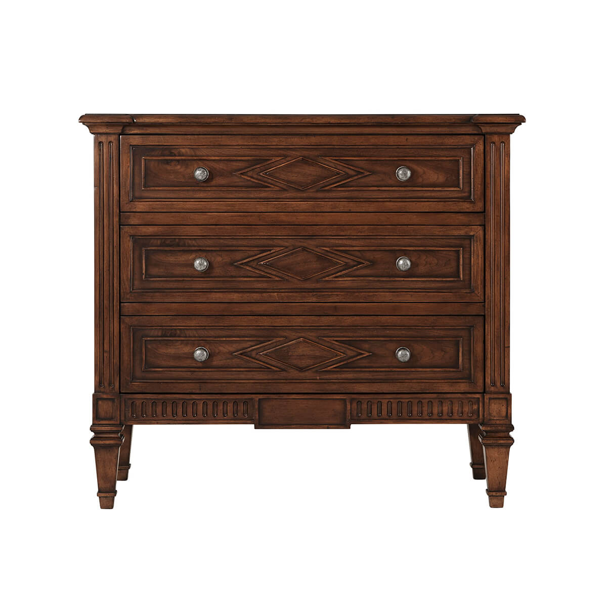 European Walnut Dresser - English Georgian America