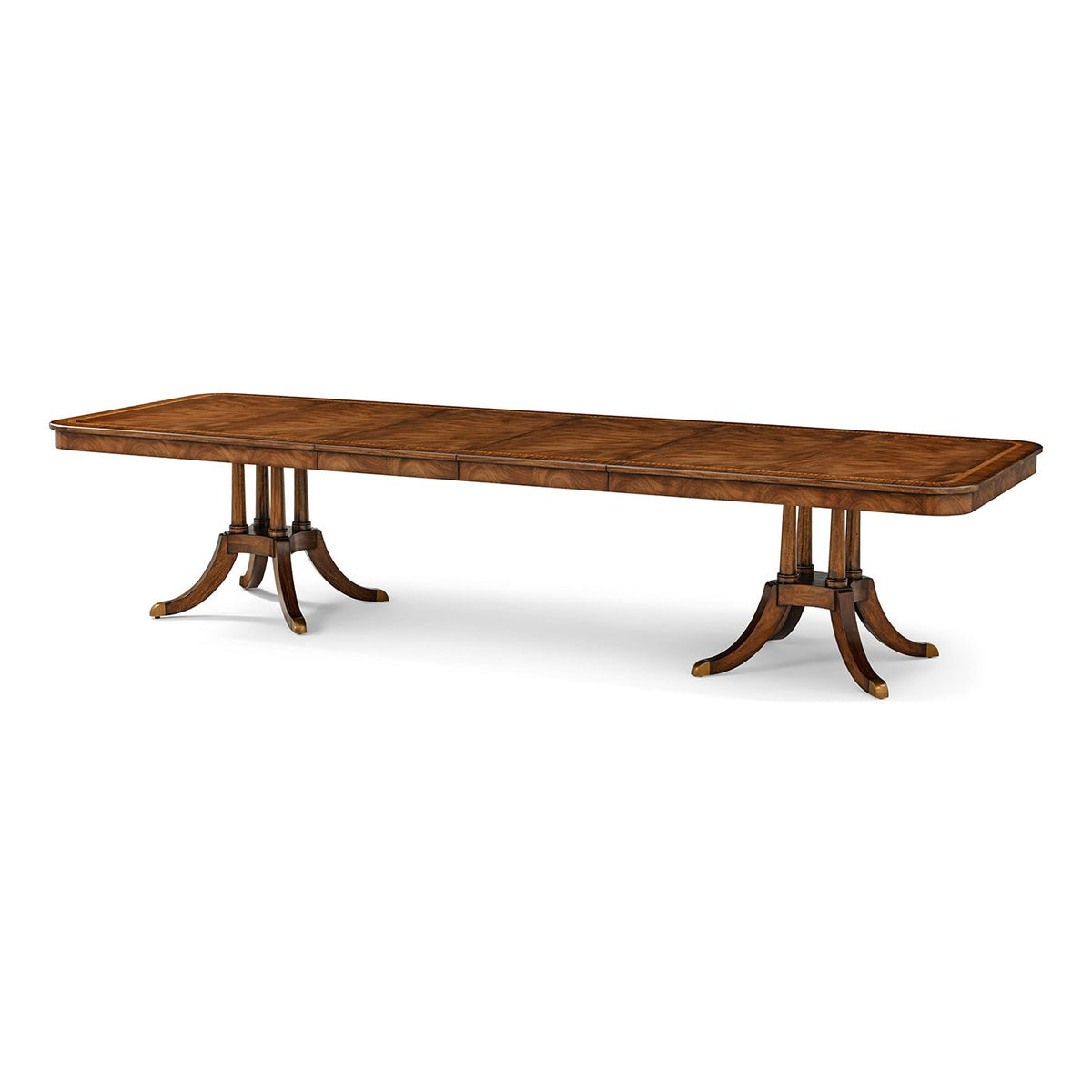 Extending English Dining Table - English Georgian America