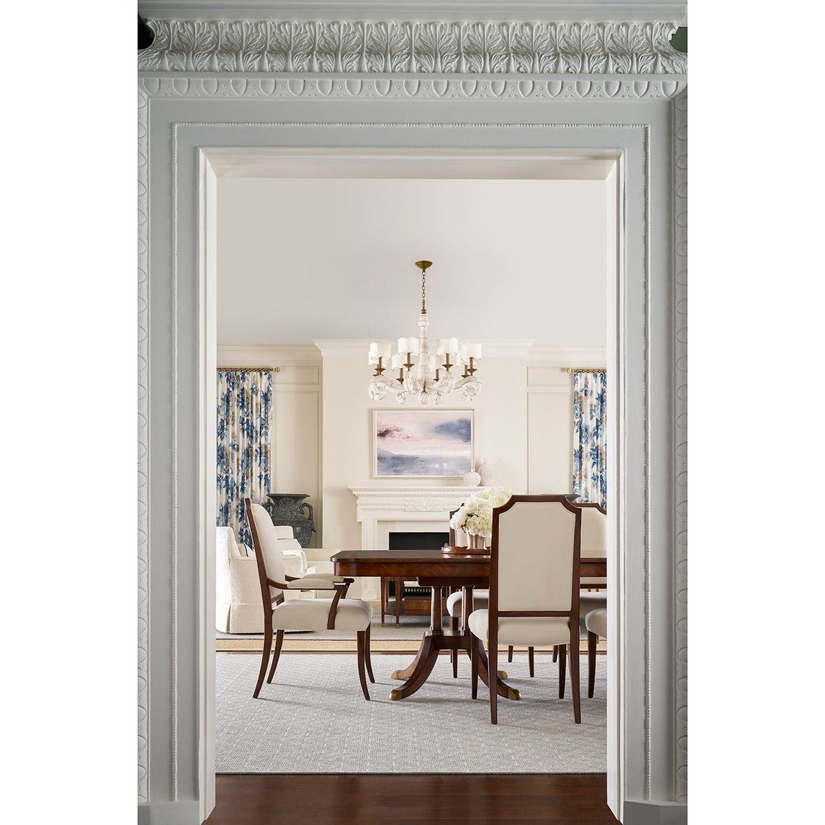 Extending English Dining Table - English Georgian America