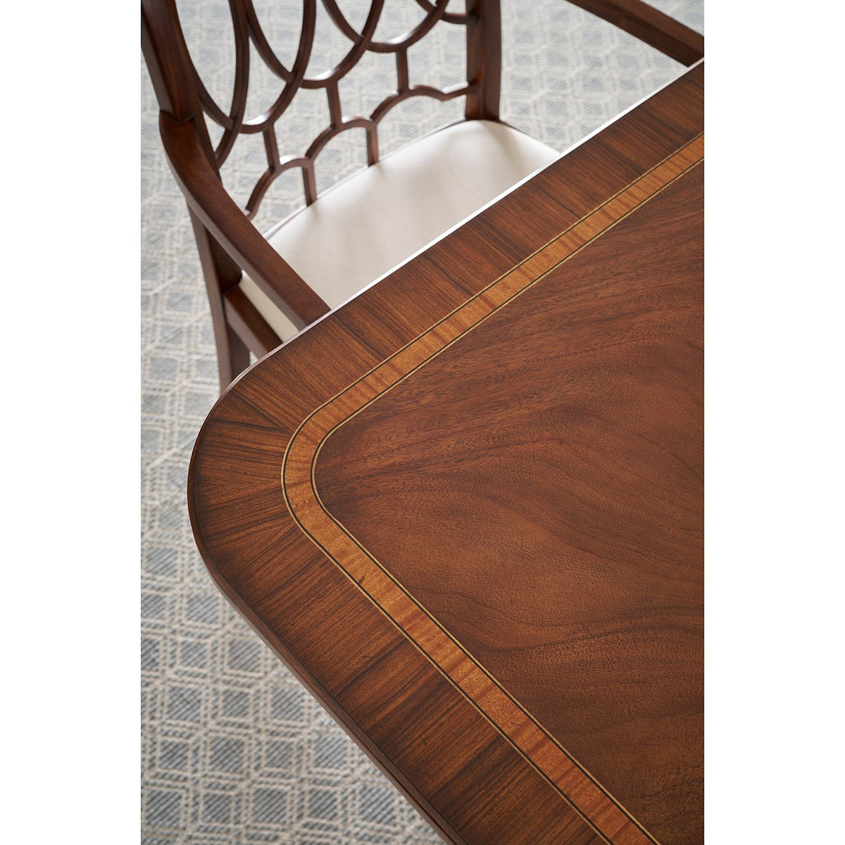 Extending English Dining Table - English Georgian America