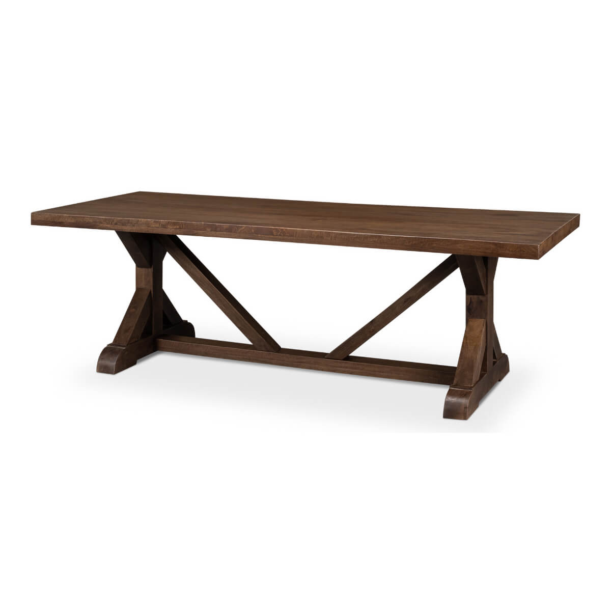 Farmhouse Refectory Dining Table - English Georgian America
