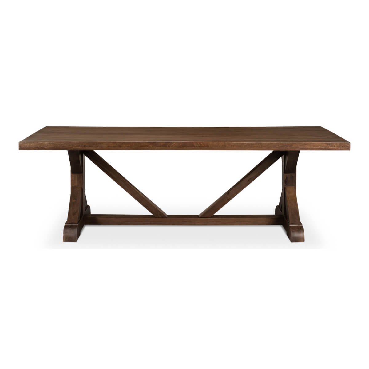 Farmhouse Refectory Dining Table - English Georgian America