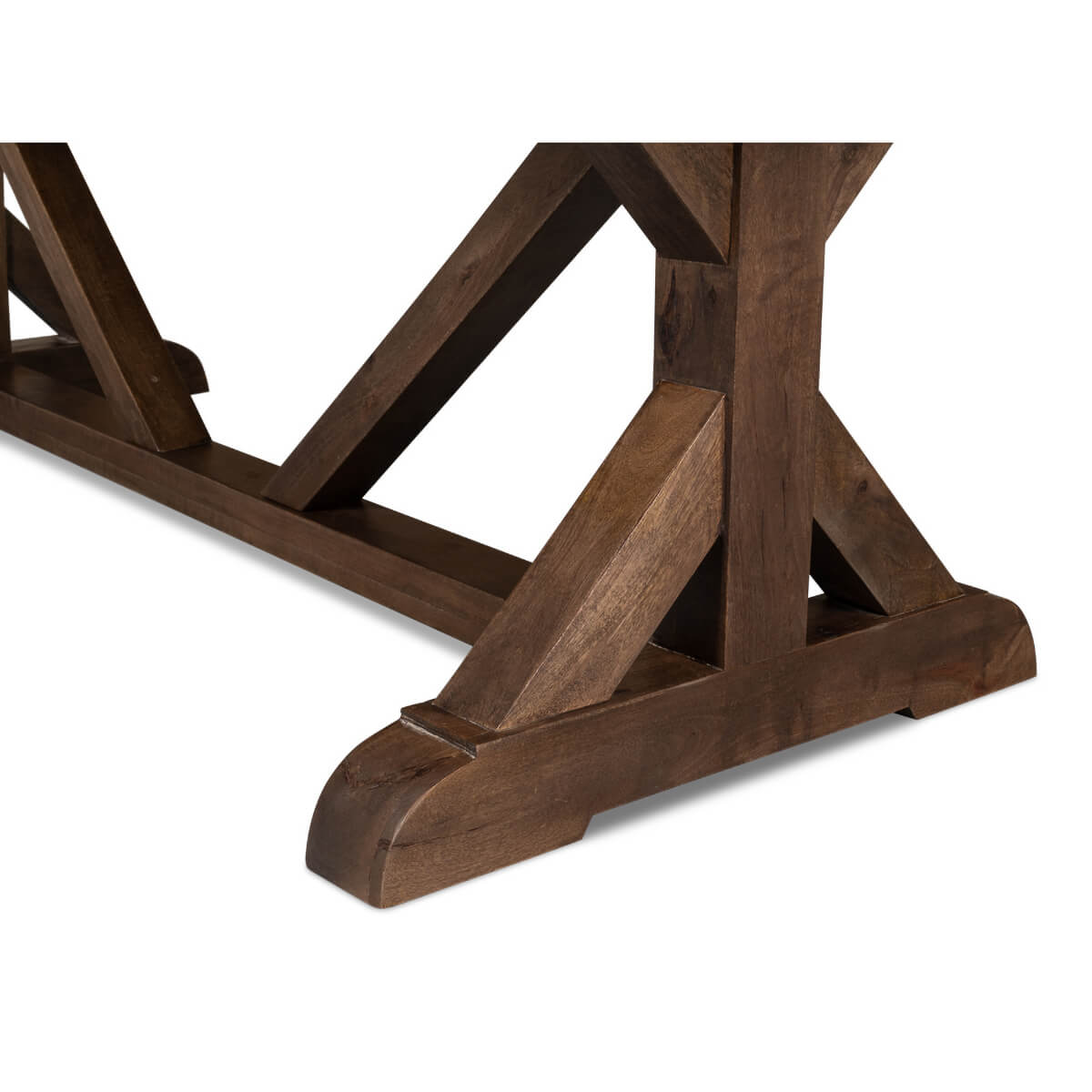 Farmhouse Refectory Dining Table - English Georgian America