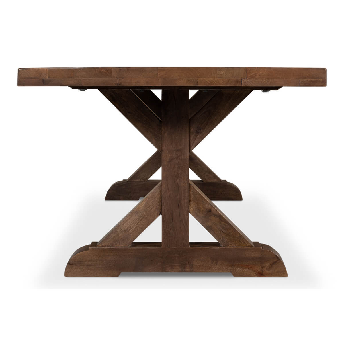 Farmhouse Refectory Dining Table - English Georgian America