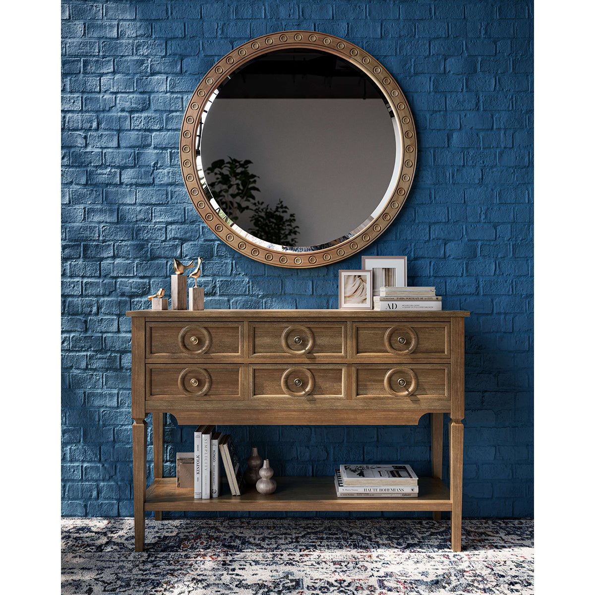 Farmhouse Rustic Sideboard - English Georgian America