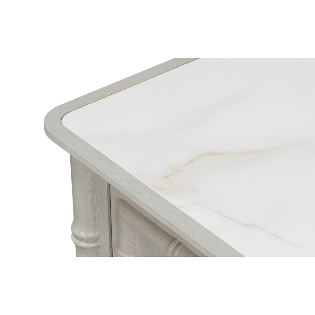 Faux Bamboo 3 - Drawer Chest - English Georgian America