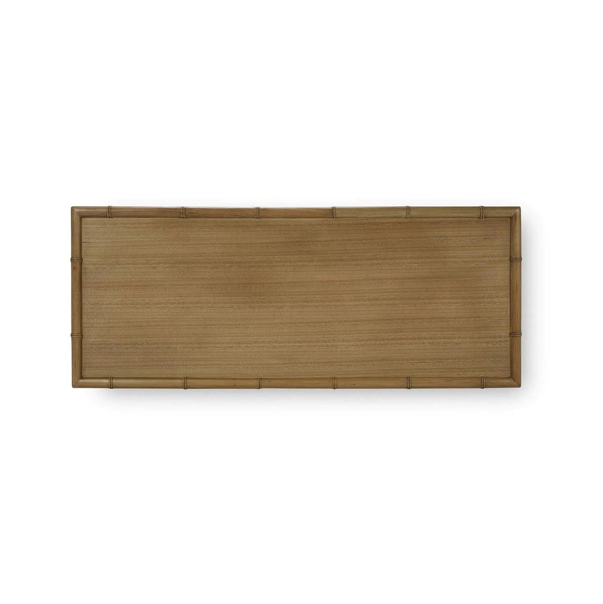 Faux Bamboo Three Drawer Chest - English Georgian America