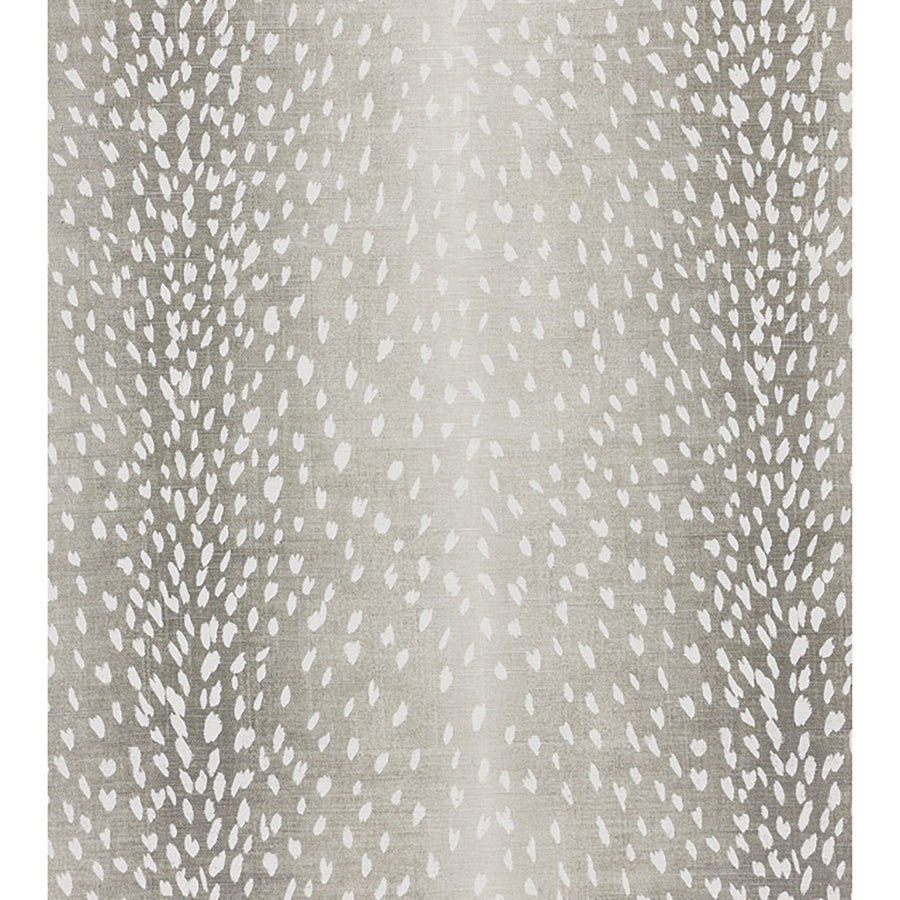 Fawn Grey Cube Ottoman - English Georgian America