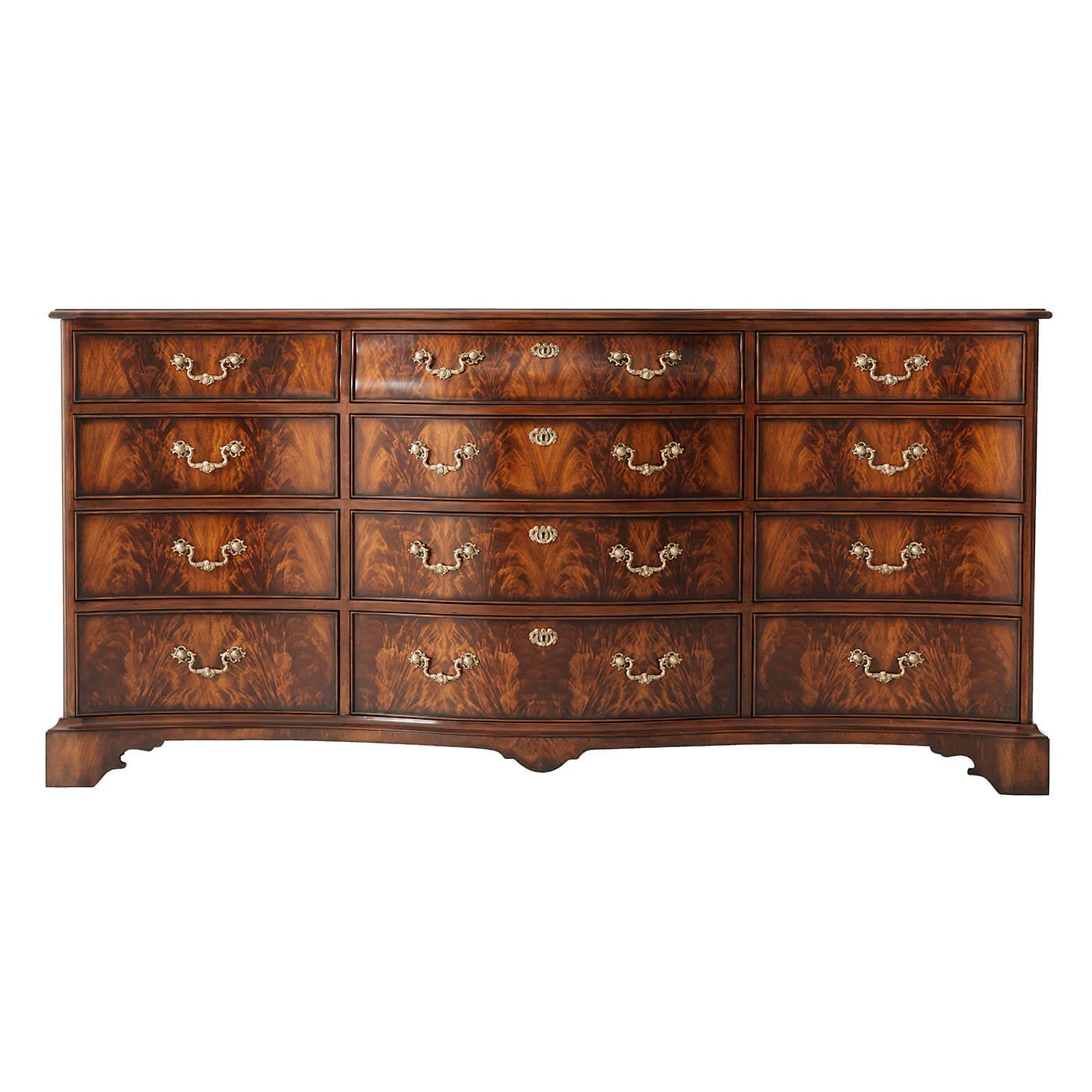 Fine Chippendale Mahogany Dresser - English Georgian America