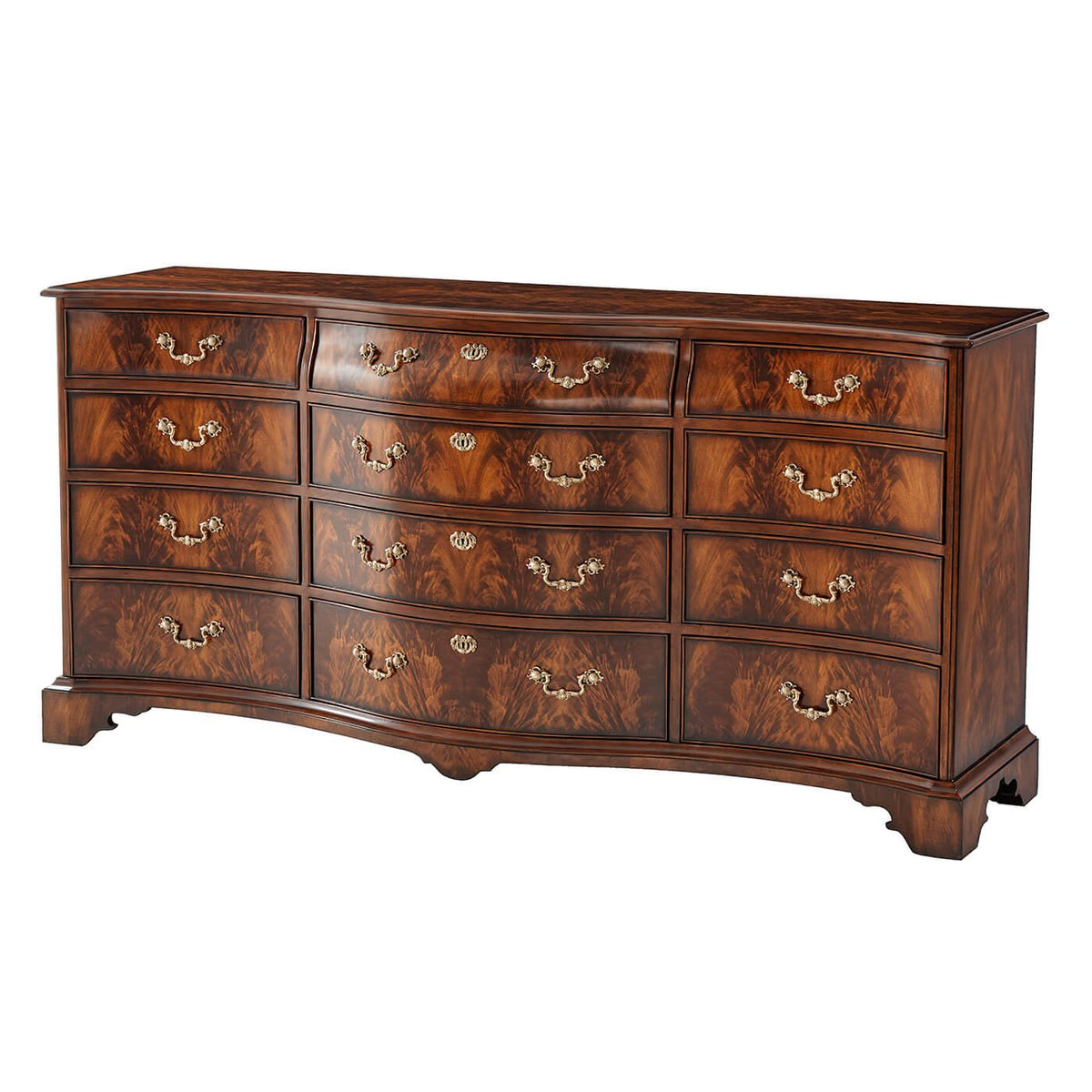 Fine Chippendale Mahogany Dresser - English Georgian America